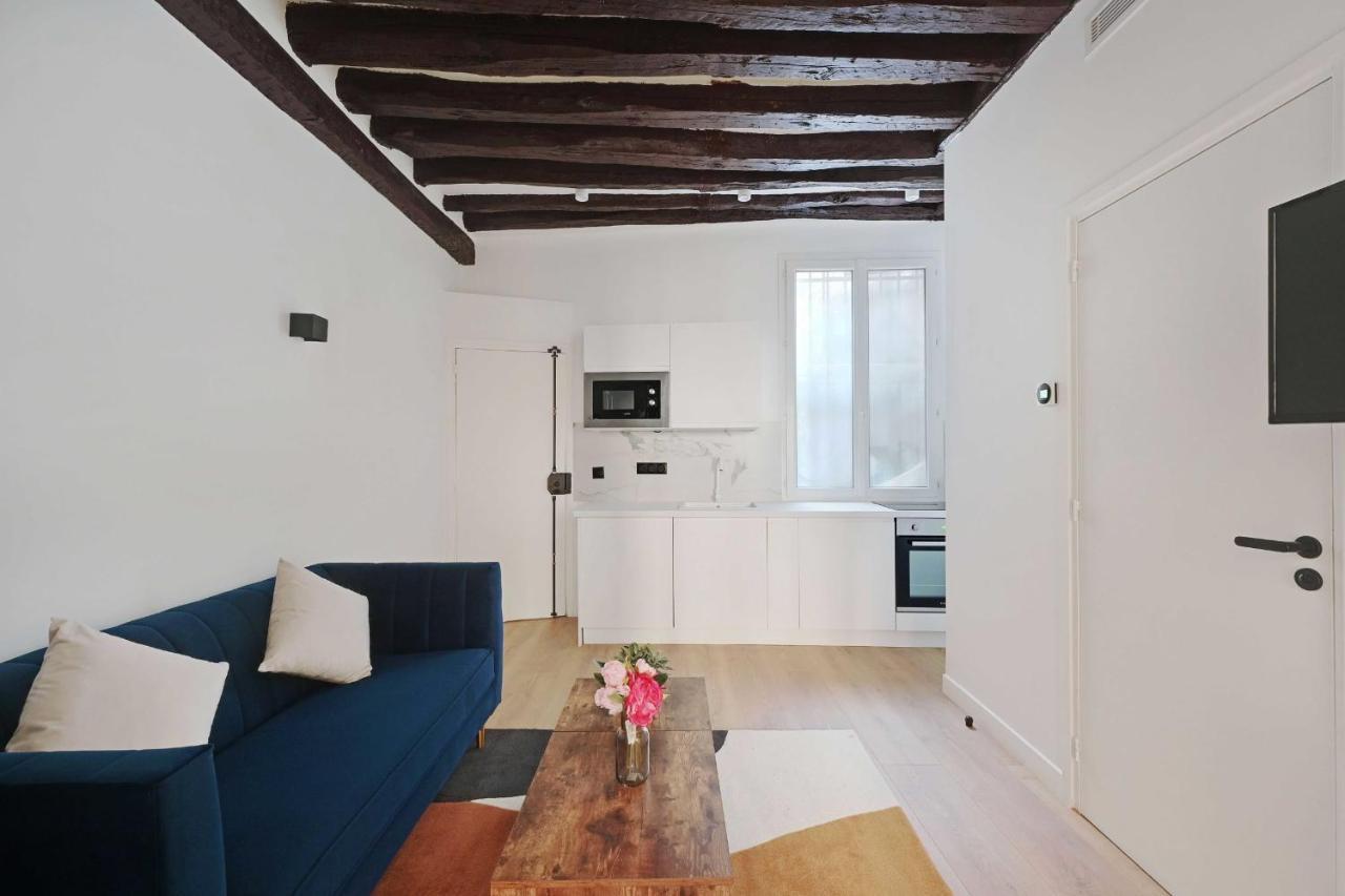 Relaxing Urban Getaway, Notre Dame De Paris Apartment Bagian luar foto