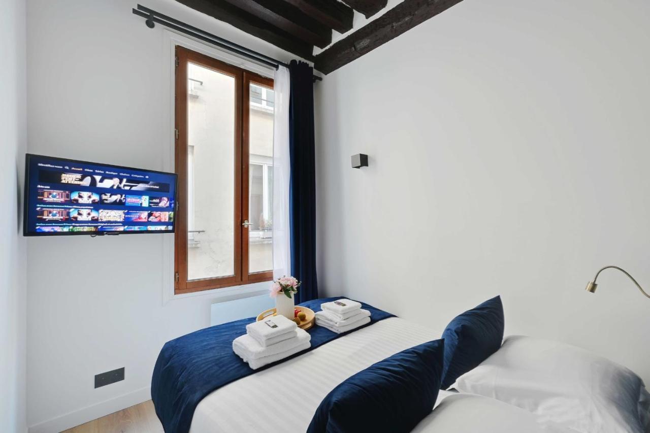 Relaxing Urban Getaway, Notre Dame De Paris Apartment Bagian luar foto